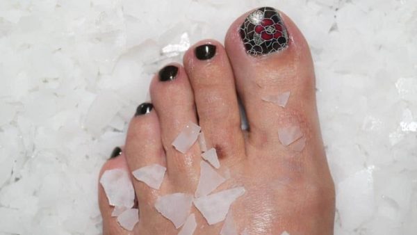 Uitgebreide magnesium pedicurebehandeling